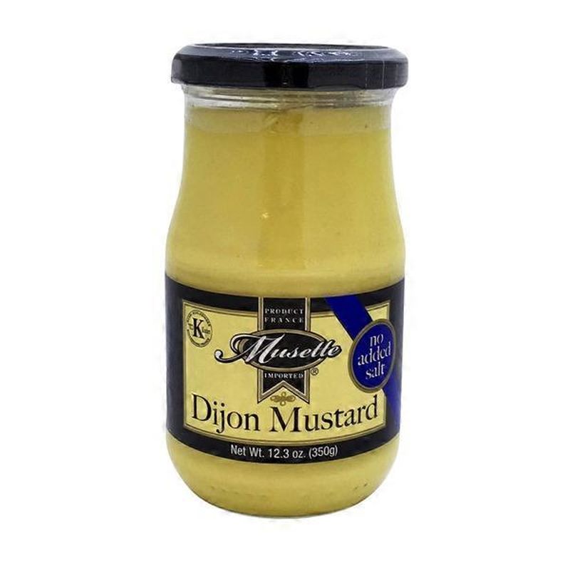 Musette Dijon Mustard, No Added Salt (12.3 oz) Instacart