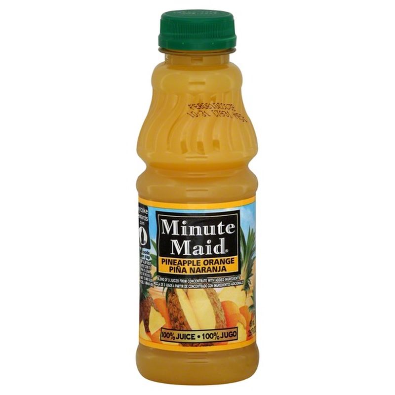 Minute Maid Juices To Go Pineapple Orange Juice (15.2 fl oz) - Instacart