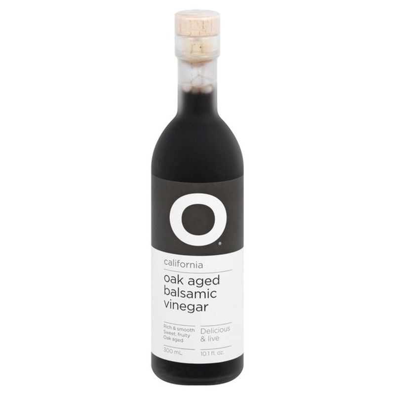 O Olive Oil & Vinegar California Oak Aged Balsamic Vinegar (10.1 fl oz