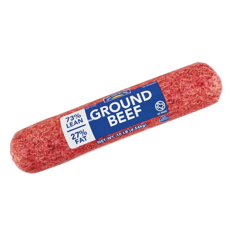 HEB 73 Lean Ground Beef (10 lb) Instacart