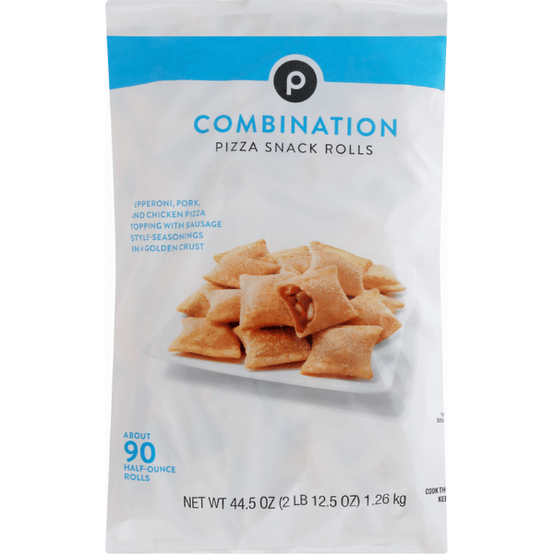 Publix Pizza Snack Rolls, Combination (44.5 oz) Instacart