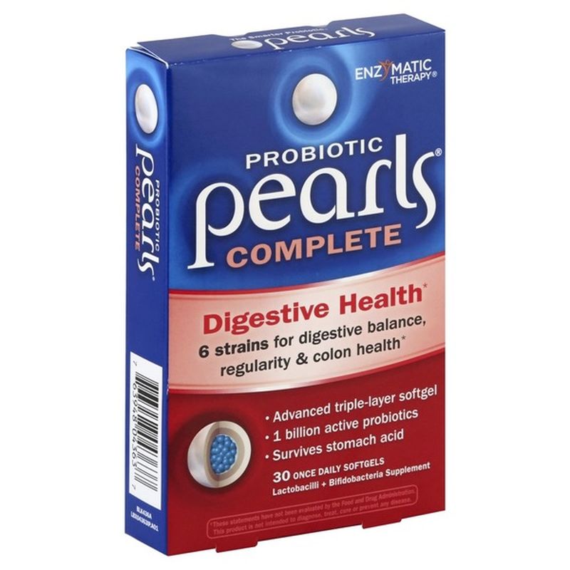 Enzymatic Therapy Probiotic Pearls Complete Digestive Health (30 ct