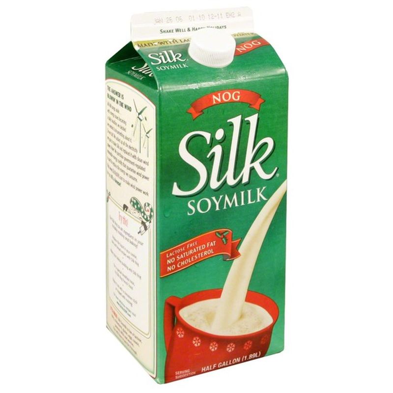 Silk Soymilk, Nog (2 gal) Instacart