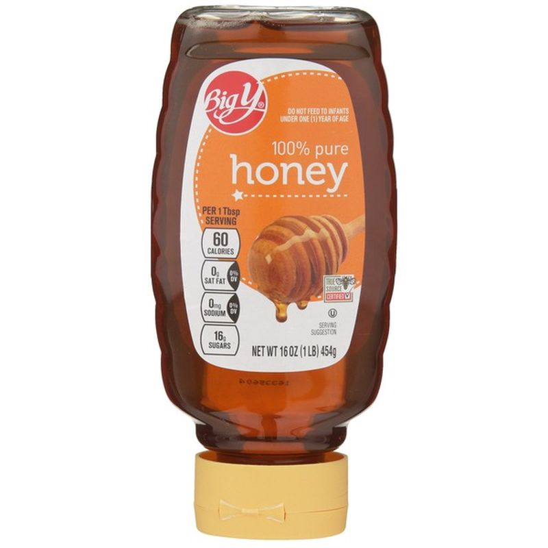 Big Y 100% Pure Honey (16 oz) - Instacart