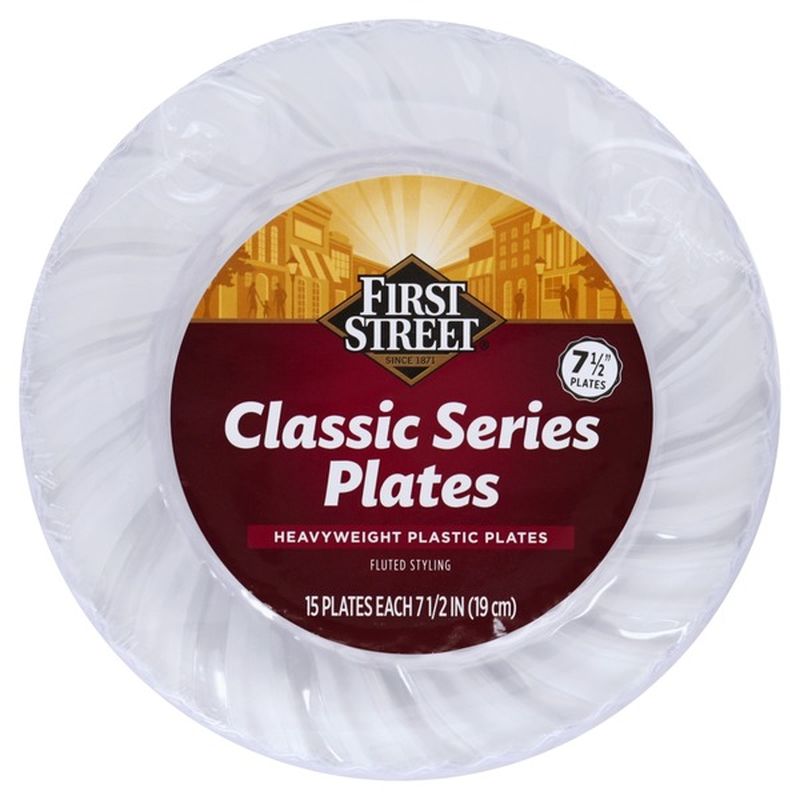 First Street 7.5" Classic Series Plates
