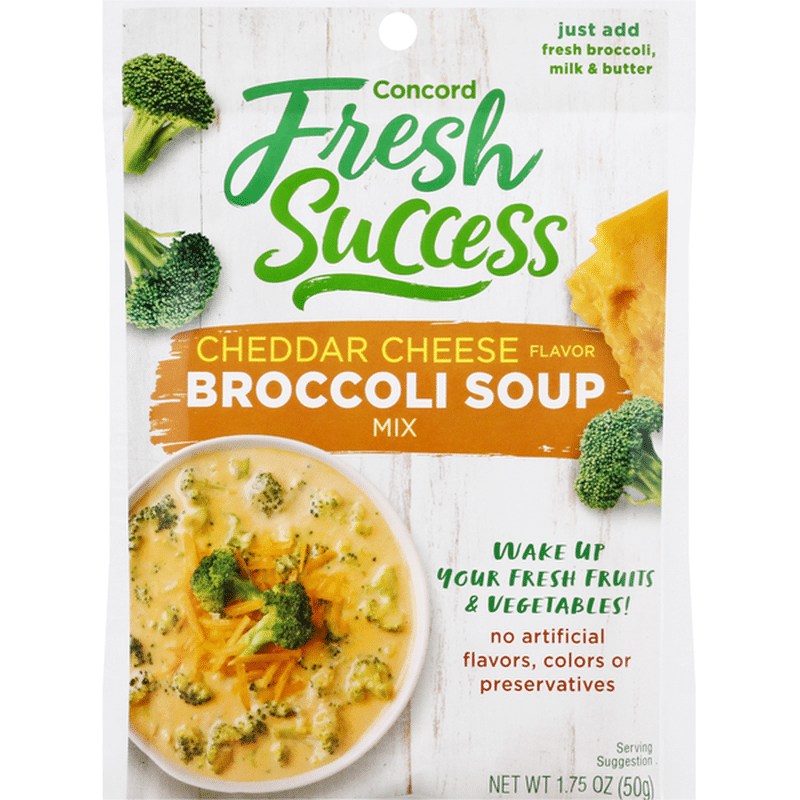 Fresh Success Broccoli Soup Mix, Cheddar Cheese (1.75 oz) Delivery or