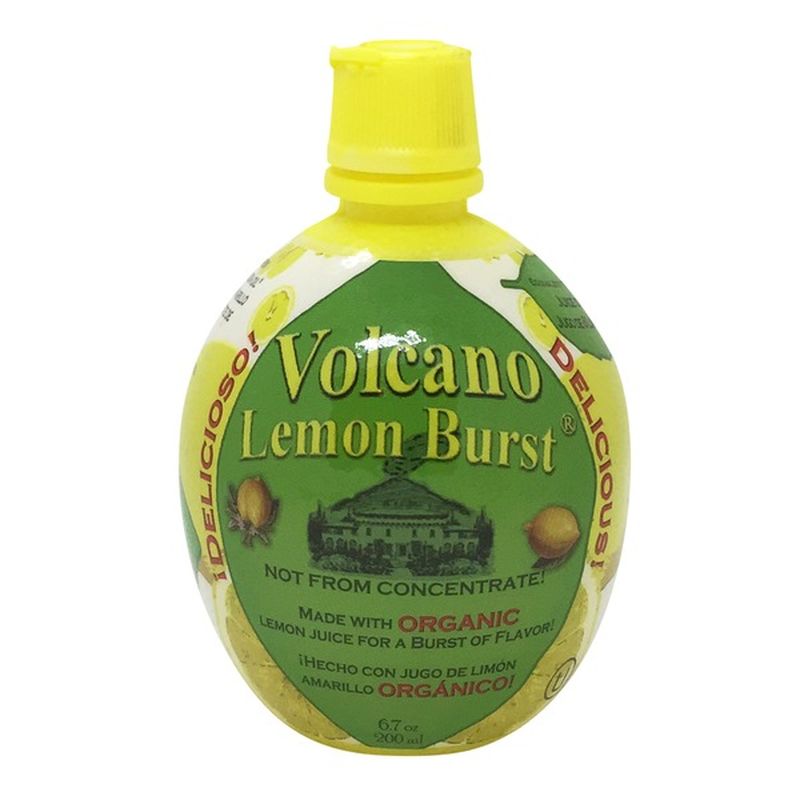 Volcano Burst Lemon Juice (6.7 oz) Instacart