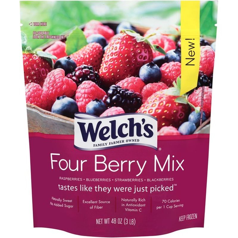 Welch's Four Berry Mix (48 oz) Instacart
