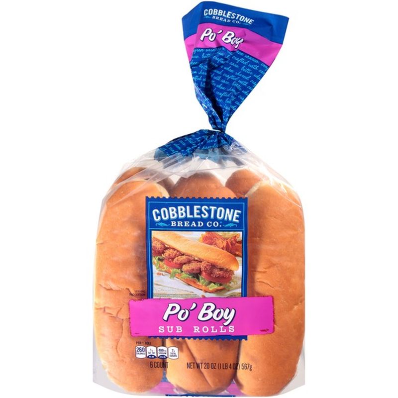 Wonder Bread Po' Boy Sub Rolls (567 g) Instacart