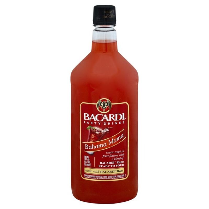 Bacardi Party Drinks Bahama Mama Cocktail (1.75 L) - Instacart