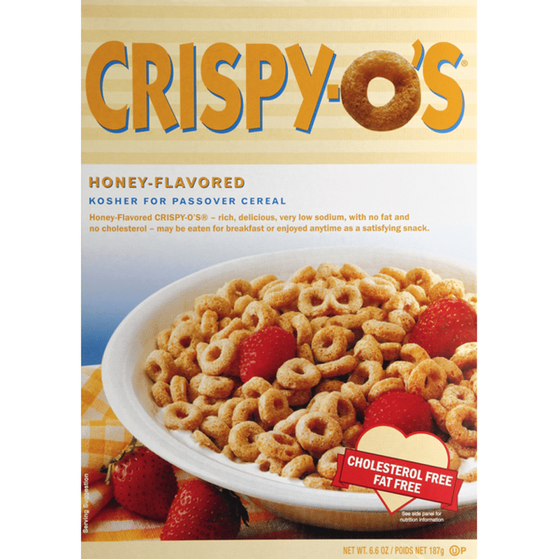 CrispyO's Cereal, Kosher for Passover, HoneyFlavored (6.6 oz) Instacart