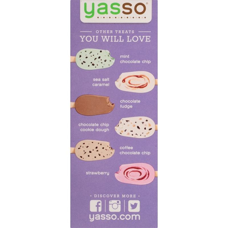 Yasso Blueberry Frozen Greek Yogurt Bars (3.5 fl oz) Instacart