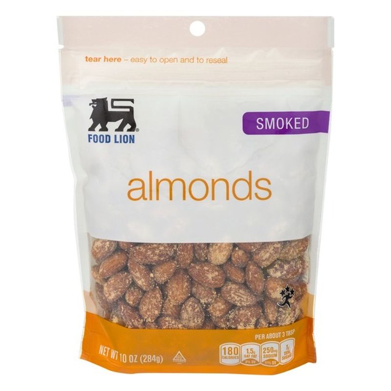 Food Lion Almonds, Smoked (10 oz) Instacart