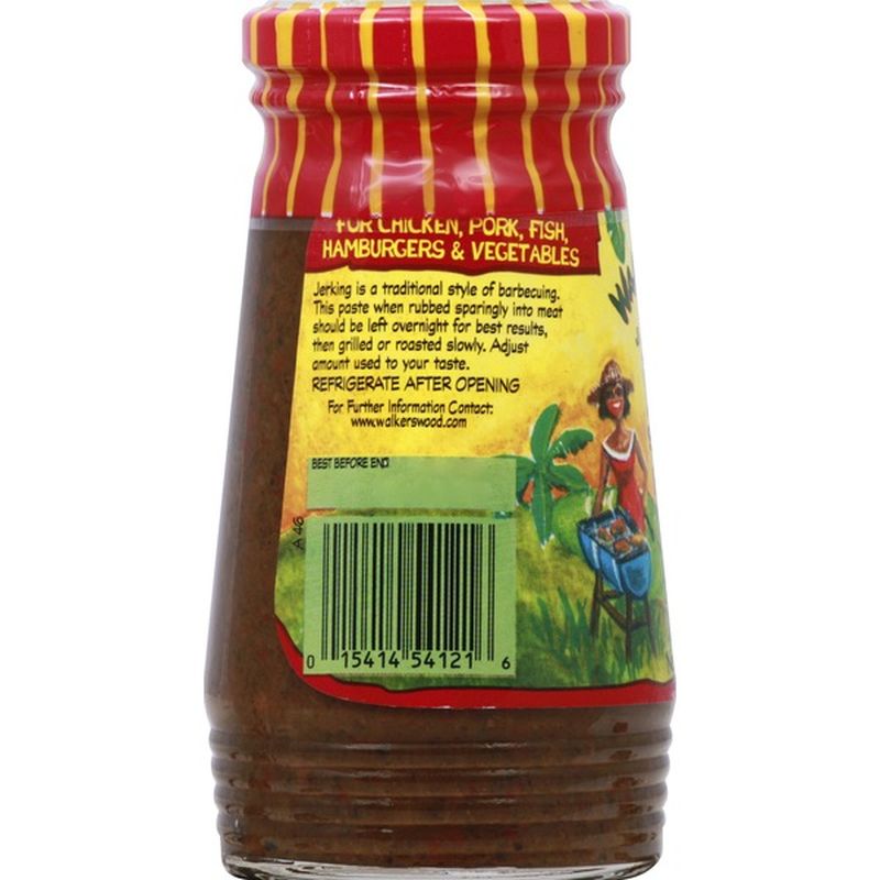 Walkerswood Seasoning, Jerk, Traditional, Hot & Spicy (10 oz) Instacart