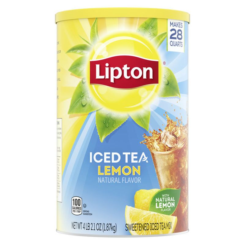 Lipton Iced Tea Mix Lemon (28 qt) Instacart