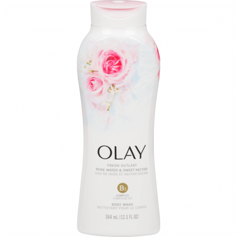 Olay Rose Water & Sweet Nectar Body Wash (12.3 fl oz) Instacart