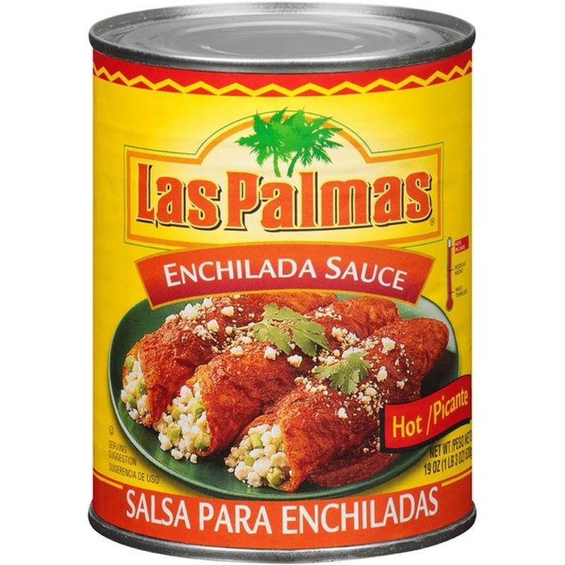 Las Palmas Hot Enchilada Sauce (19 oz) Instacart