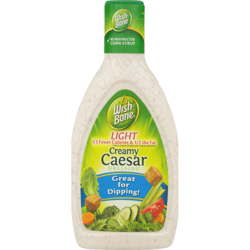 WishBone Light Creamy Caesar Dressing (15 fl oz) Instacart