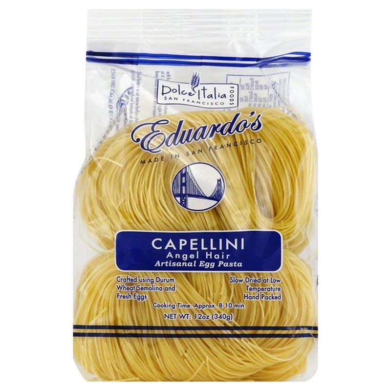 Dolce Italia Foods Capellini, Angel Hair (12 oz) Instacart