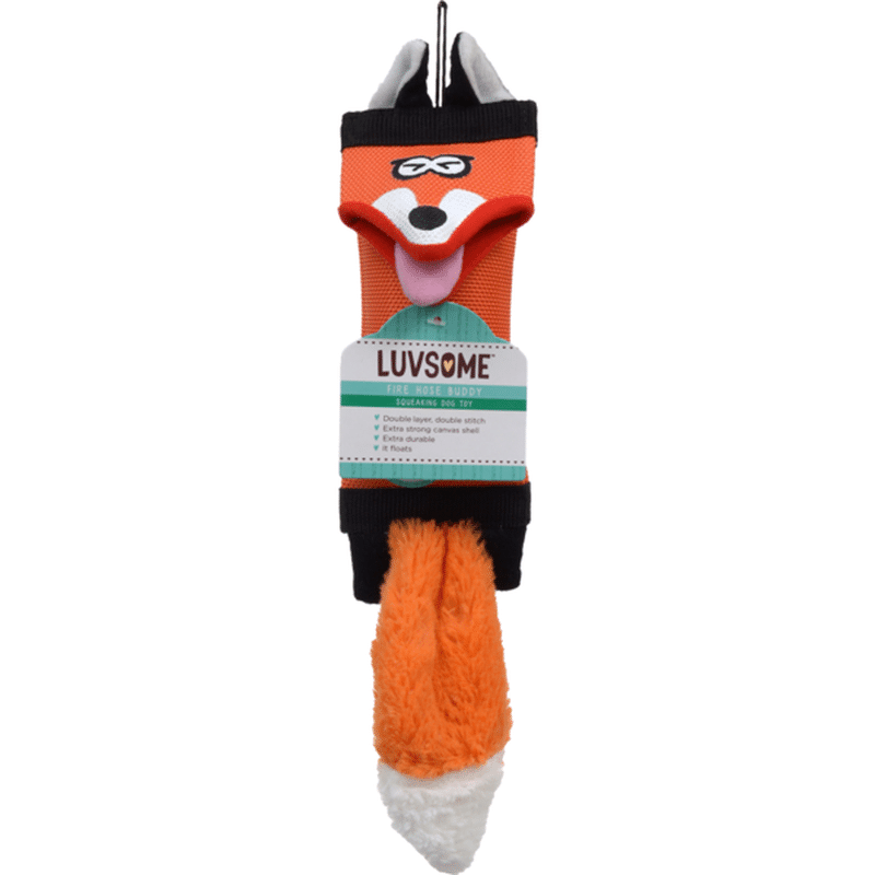 Luvsome Firehose Buddy Dog Toy