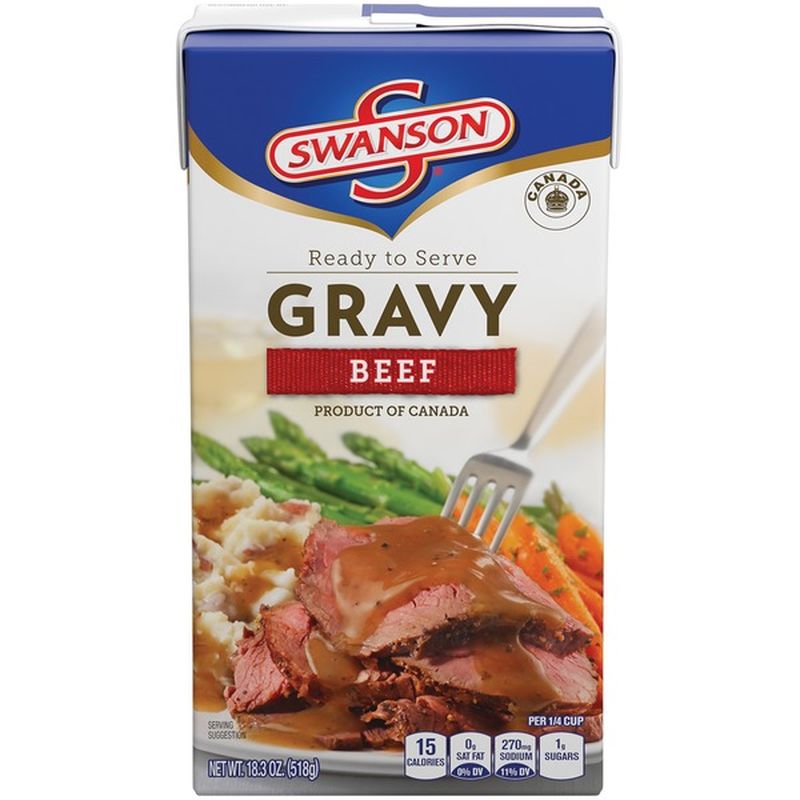 Swanson® Swanson Ready To Serve Gravy Beef (18.3 oz) from Stop & Shop