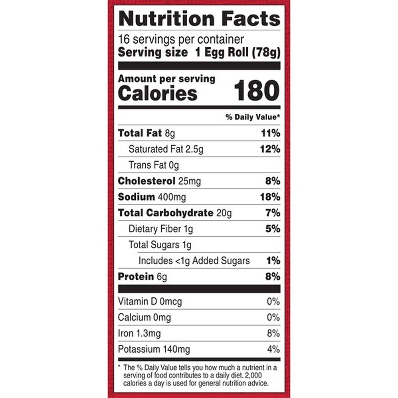 MINH Chicken Egg Rolls (8 ct) Instacart