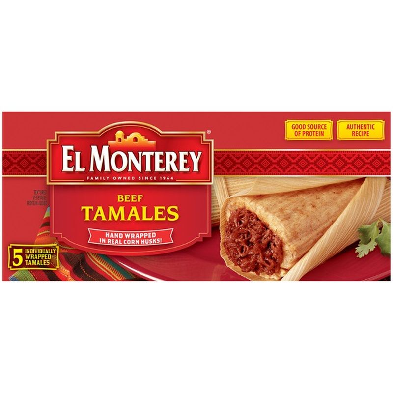 El Monterey Beef Tamales (1.406 lb) from Lucky Supermarkets Instacart