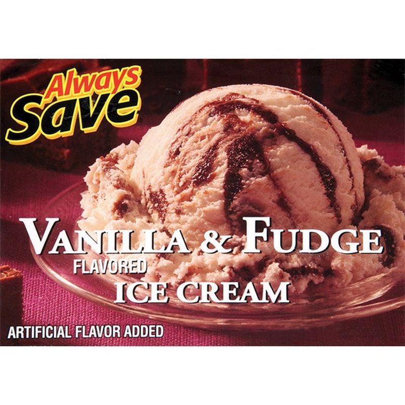 vanilla fudge swirl ice cream