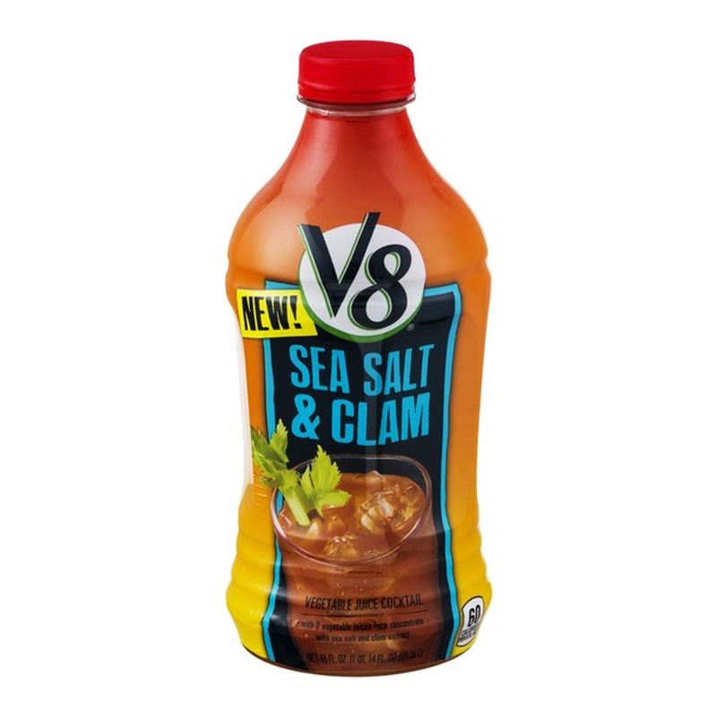 V8® Vegetable Juice Cocktail, Sea Salt & Clam (46 fl oz) from Safeway