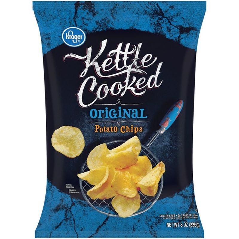 Kroger Kettle Cooked Original Potato Chips