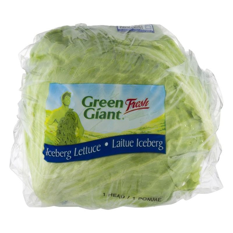 Green Giant Fresh Iceberg Lettuce (1 count bag) Instacart