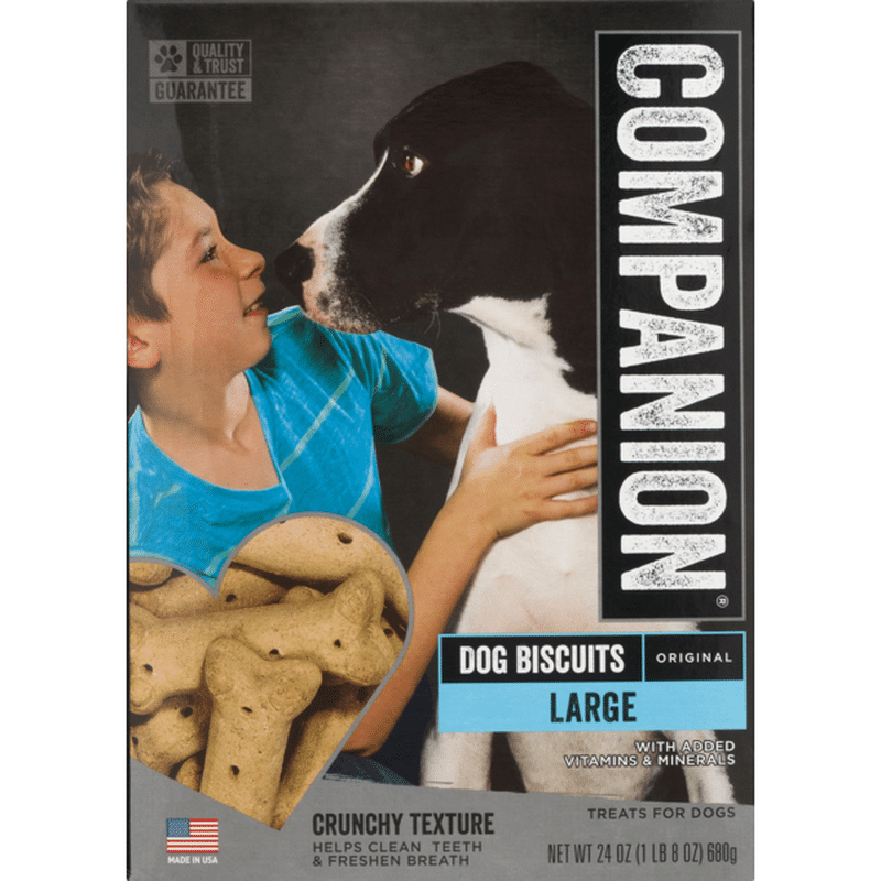 Companion Dog Biscuits Large (24 oz) Instacart