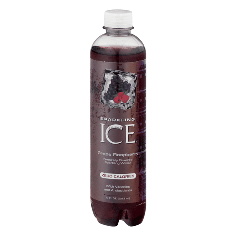 Sparkling ICE Grape Raspberry Naturally Flavored Sparkling Water (17 fl