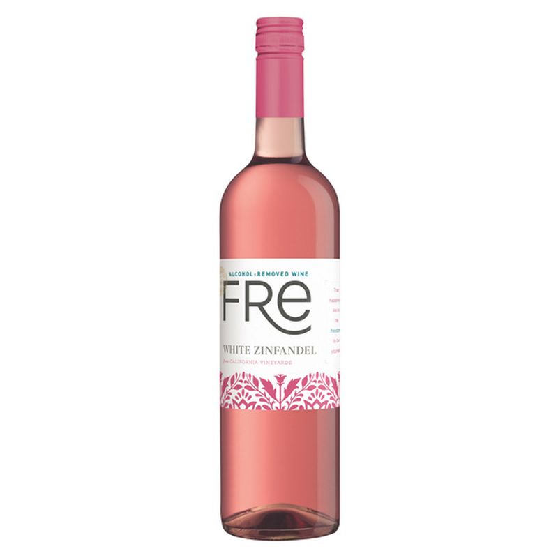 Fre White Zinfandel Pink Wine, AlcoholRemoved (750 ml) Delivery or
