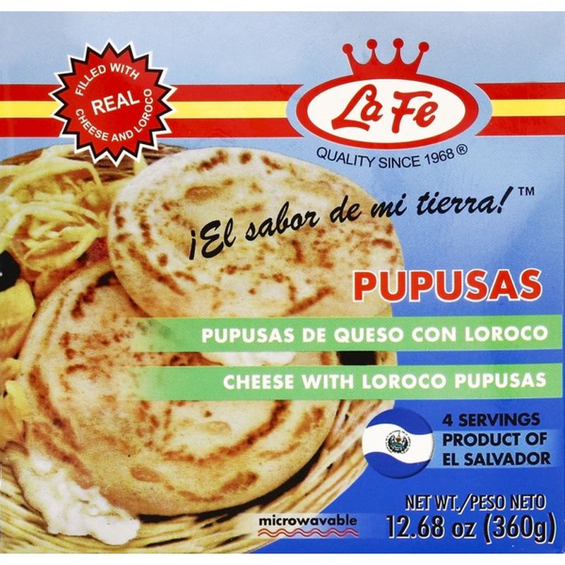 La Fe Pupusas 12 68 Oz Instacart