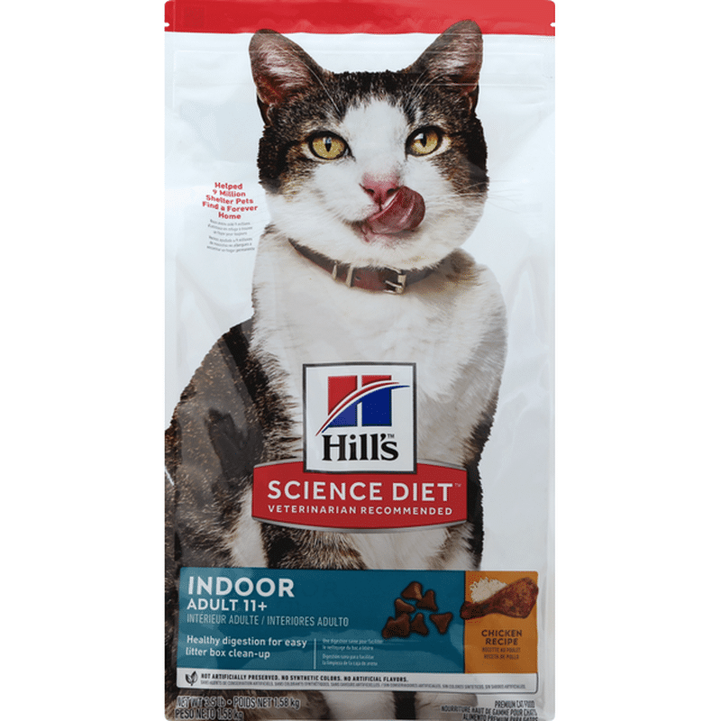 hill's science diet cat food indoor