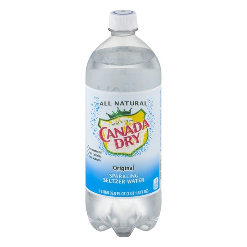 Canada Dry Original Sparkling Seltzer Water 1 L From Smart Final