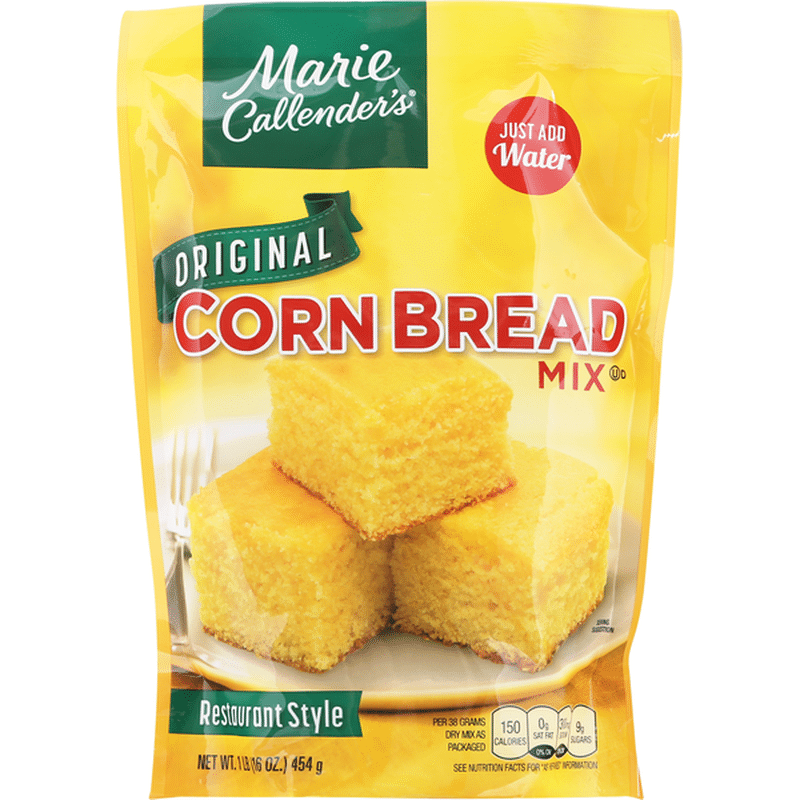 Marie Callenders Corn Bread Mix Original Restaurant Style 16 Oz Instacart 9895