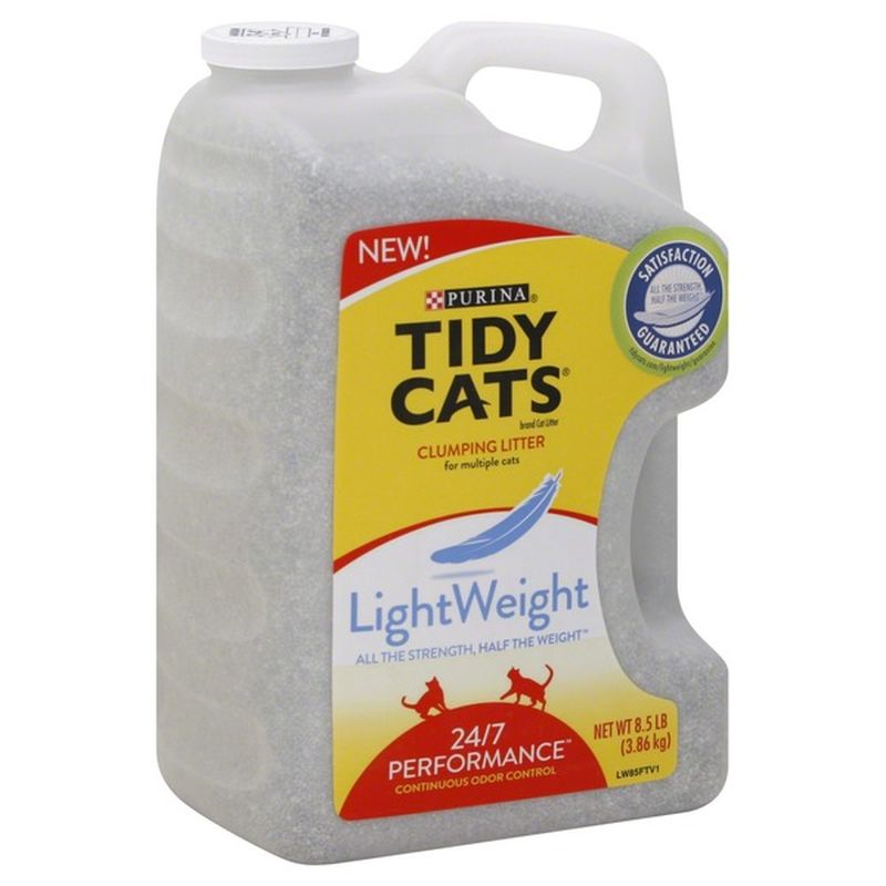 Tidy Cats Light Weight, Low Dust, Clumping Cat Litter, LightWeight 24/7