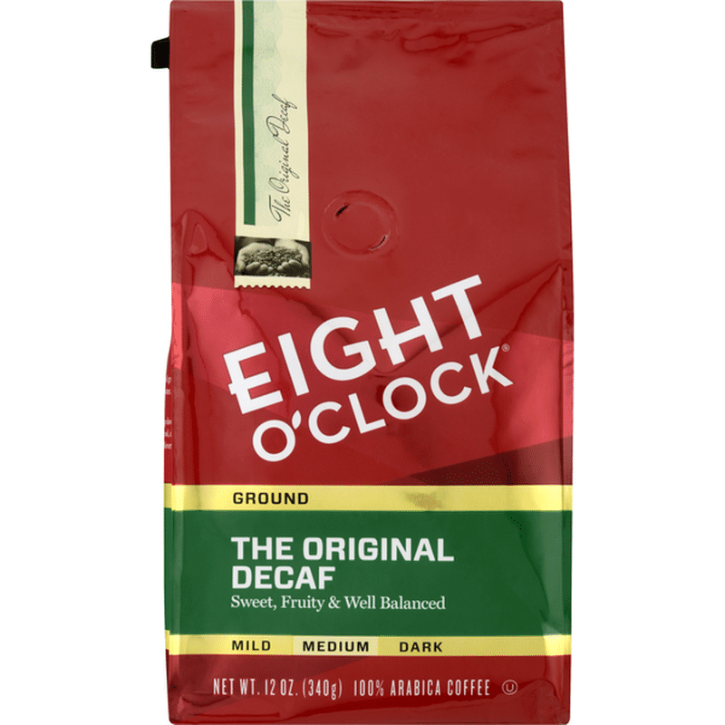 Eight O'Clock Coffee Coffee, Ground, Medium Roast, The Original Decaf