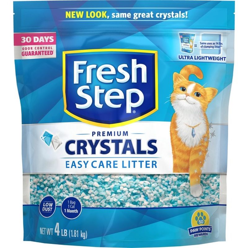 Fresh Step Crystal Cat Litter (4 lb) Instacart