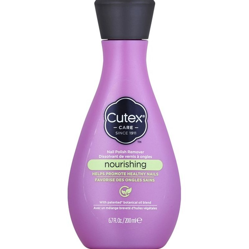Cutex Nail Polish Remover, Nourishing (6.7 oz) from ShopRite Instacart