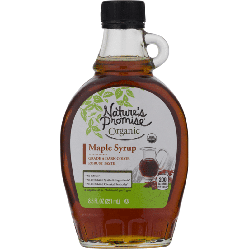 Nature's Promise Organic Maple Syrup (9 oz) Instacart