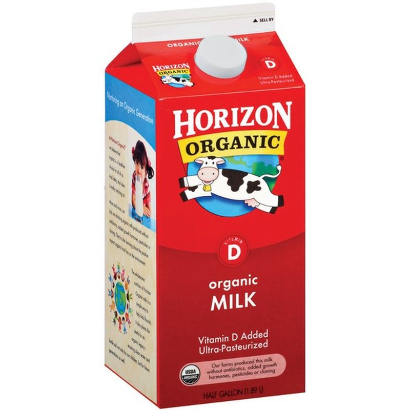 Horizon Organic Whole High Vitamin D Milk (0.5 Gal) From Smart & Final ...