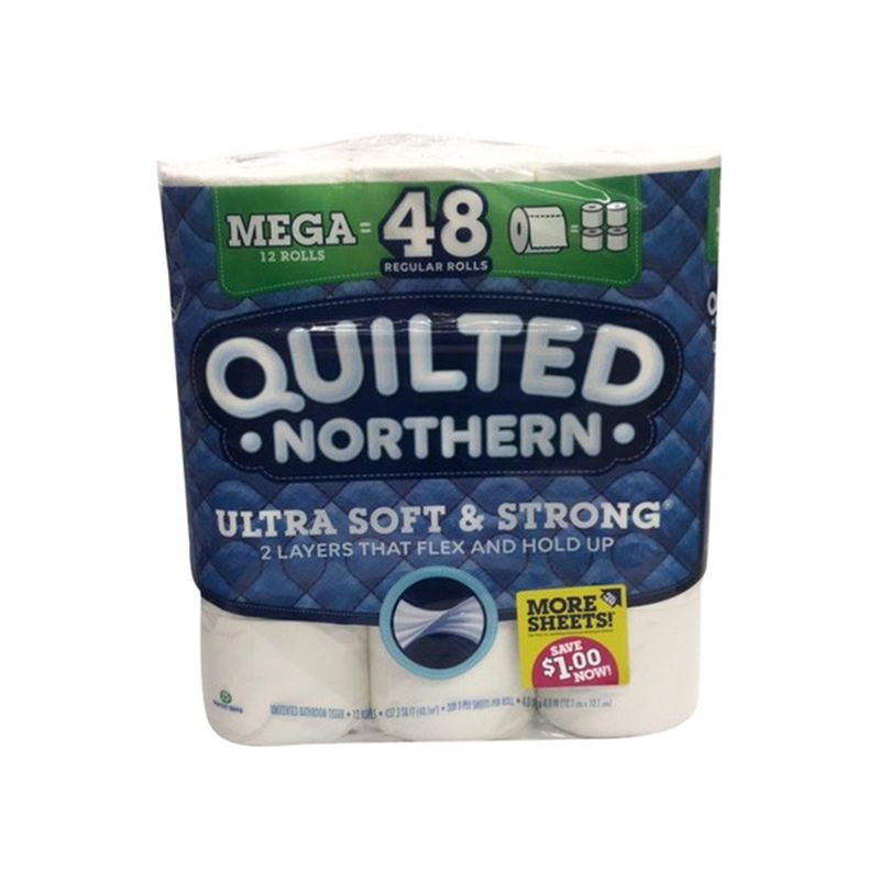 Quilted Northern Ultra Soft And Strong Toilet Paper (12 ct) from