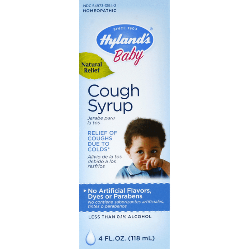 Hyland's Cough Syrup (4 oz) Instacart