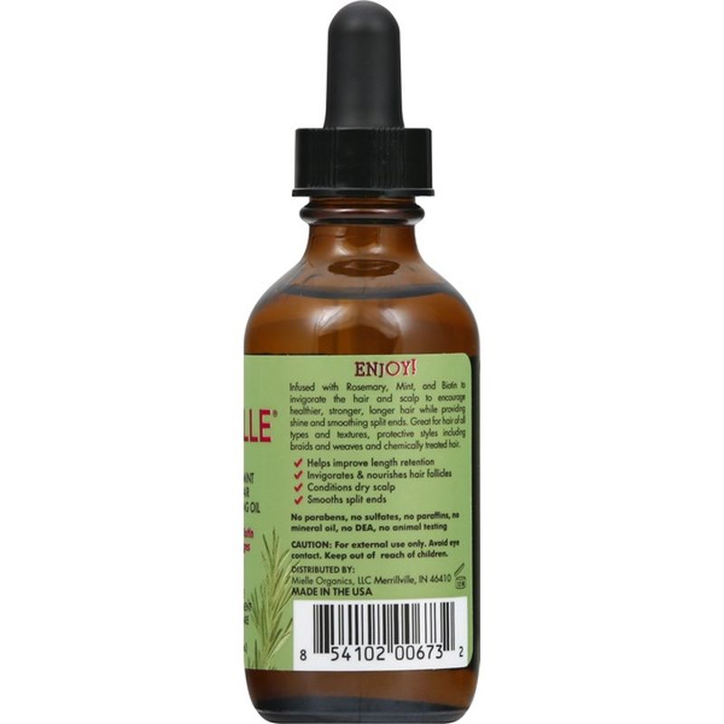 Mielle Scalp & Hair Strengthening Oil, Rosemary Mint (2 oz) - Instacart