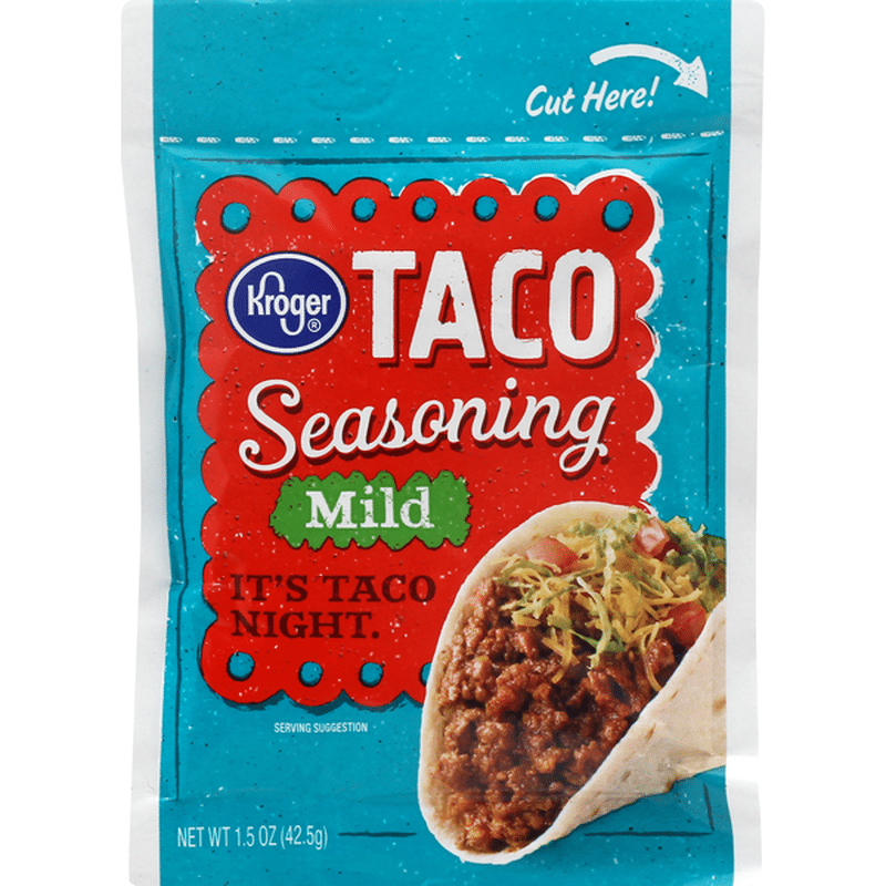 Kroger Mild Taco Seasoning (1.5 oz) Instacart