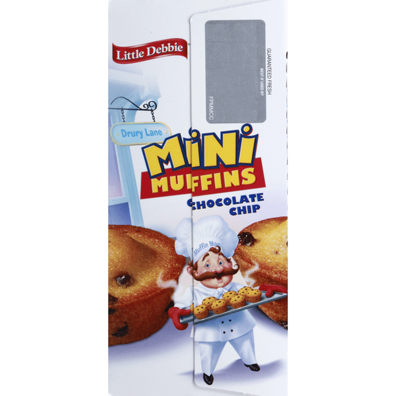 Little Debbie Muffins, Chocolate Chip, Mini (4 ct) from FoodsCo Instacart