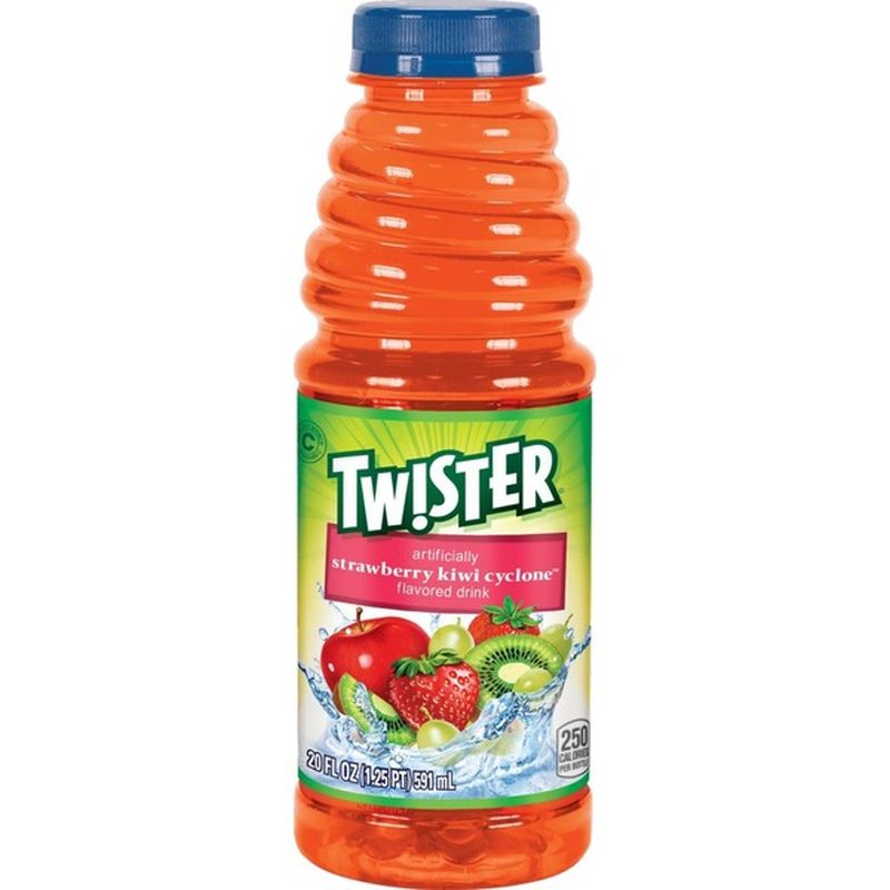 Tropicana Twister Strawberry Kiwi Cyclone Flavored Juice (20 fl oz